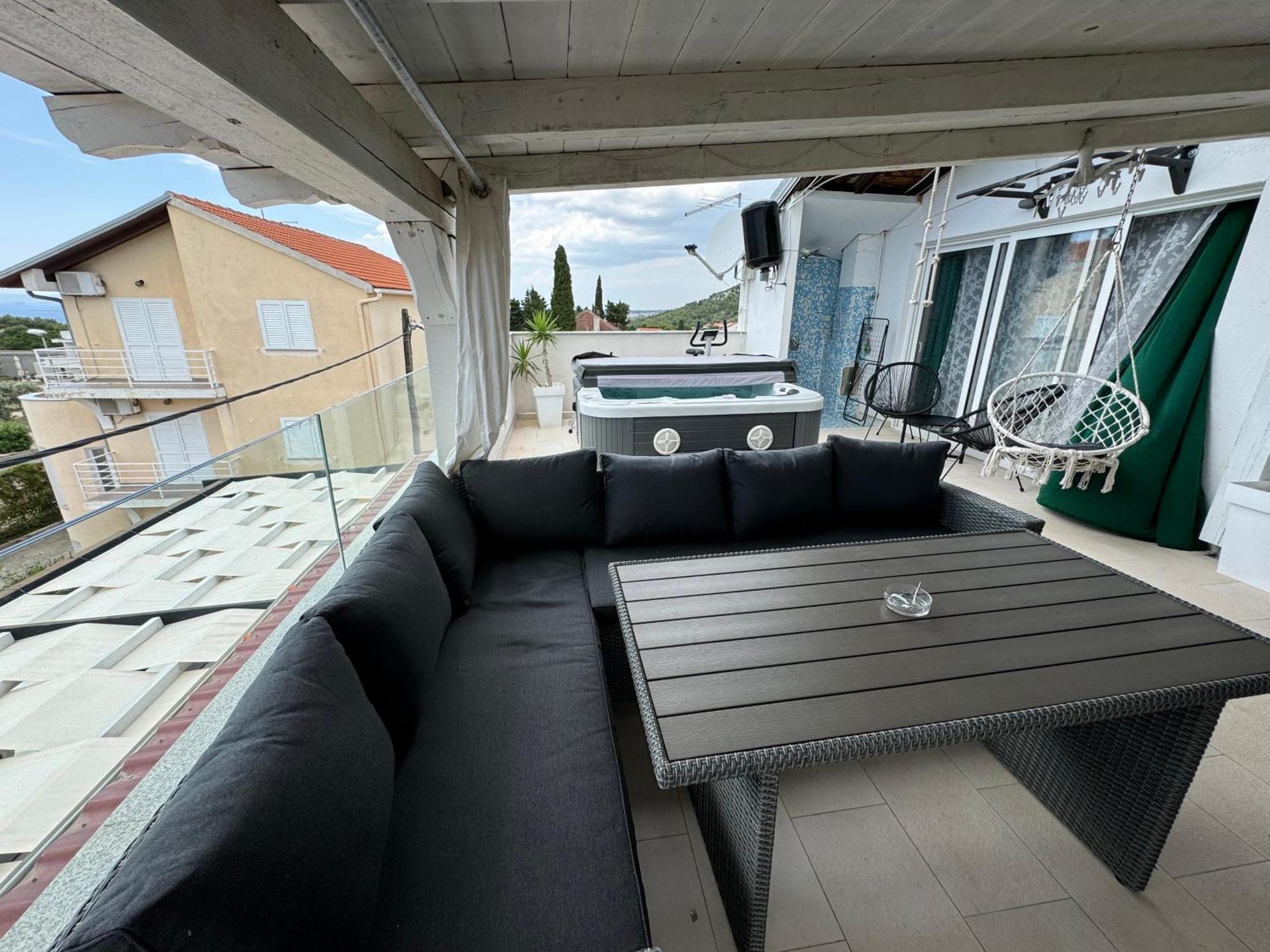 Penhaus Apartman Angelus Drage Пакоштане Экстерьер фото