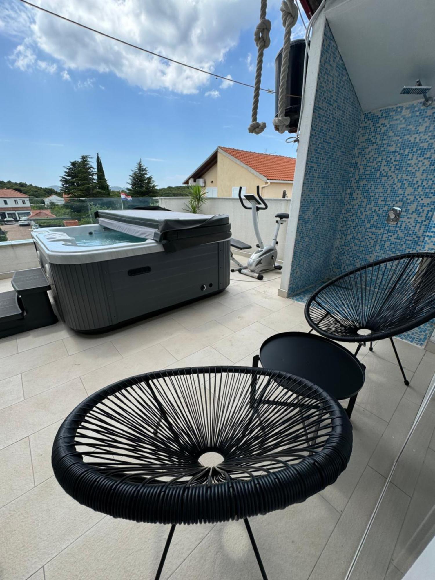Penhaus Apartman Angelus Drage Пакоштане Экстерьер фото